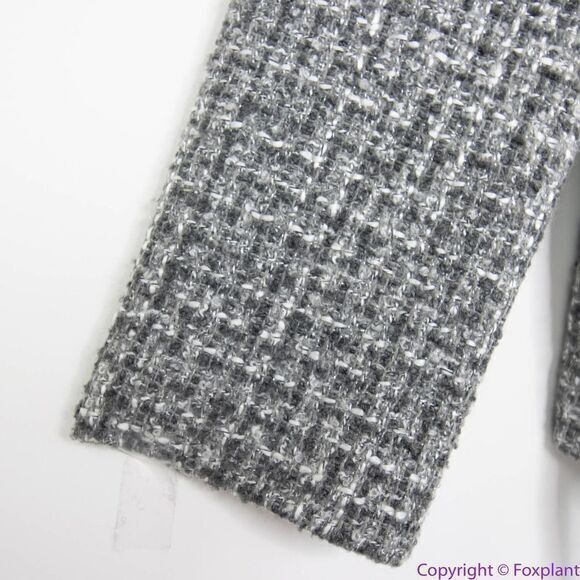 NEW White House Black Market Belted Tweed blazer Jacket , 10P - Picture 15 of 16